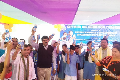 Gift milk Programme in Tripura