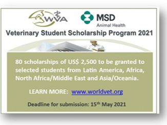 WVA-MSD Animal Health - 5th Veterinary Student Scholarship Program