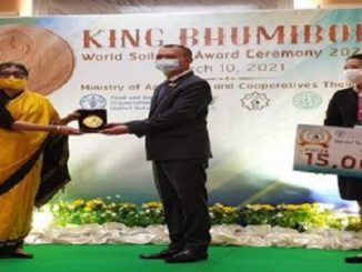 King Bhumibol World Soil Day - 2020 Award