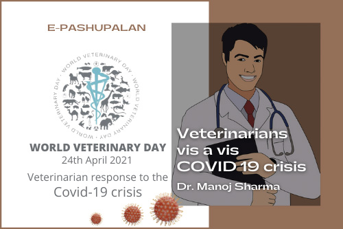 Veterinarians vis a vis COVID 19 crisis