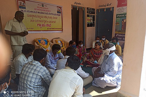 Veterinarian attended Gram sabha conducted at village level